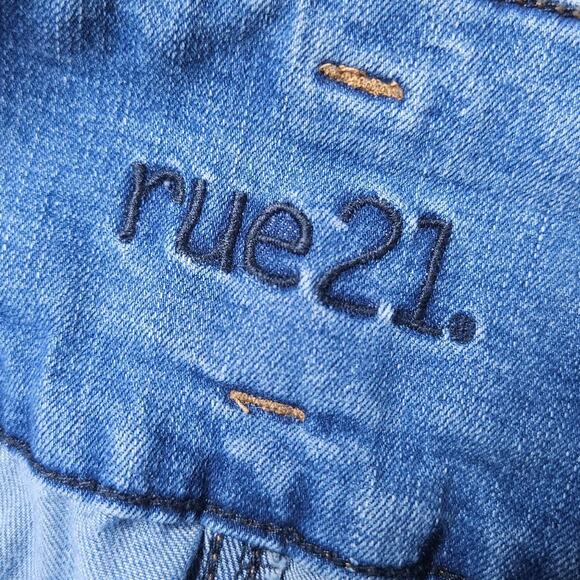 Rue 21 High Rise Ankle Jegging Jeans Size 4 Juniors Medium Wash - Picture 5 of 10